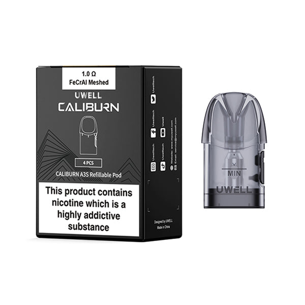 UWELL CALIBURN A3S SIDE-FILLING POD 4PK