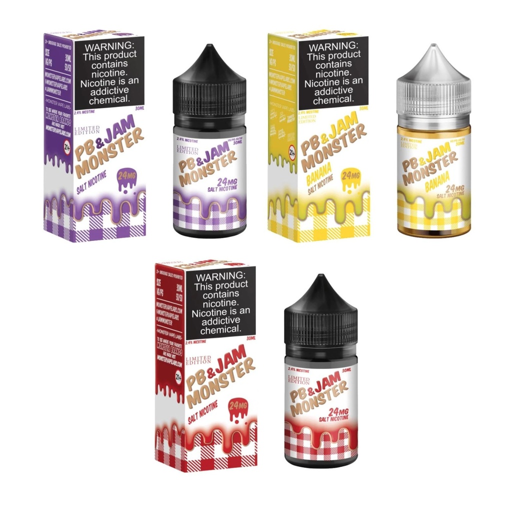 JAM MONSTER PB JAM E-LIQUID 30ML