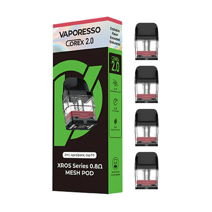 VAPORESSO XROS POD 2ML CX2 4/PACK