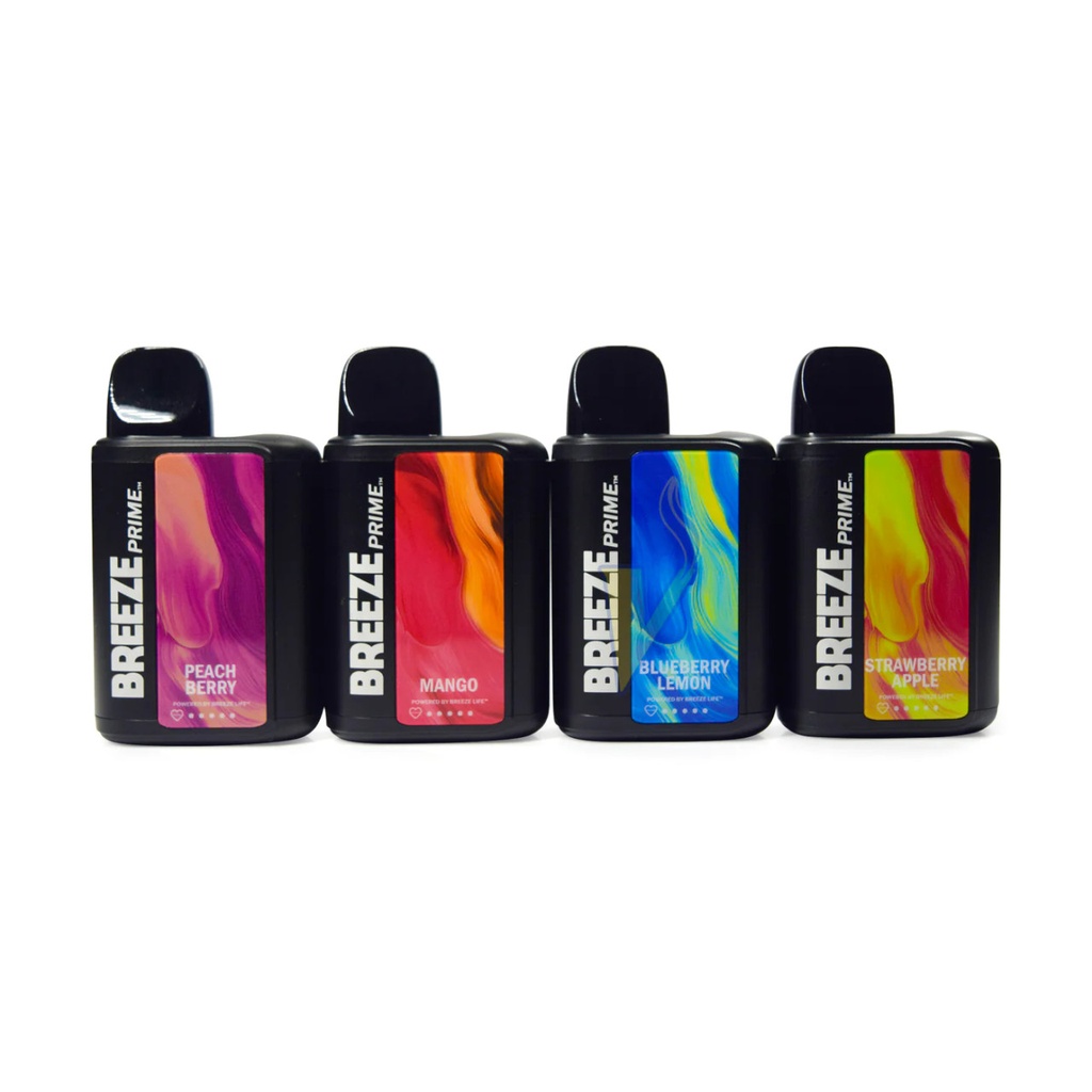 BREEZ PRIME EDITION 6000 PUFFS BOX OF 5