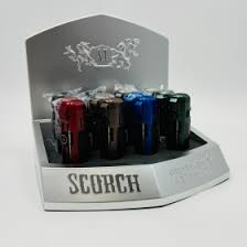 SCORCH TORCH 2TORCH/SATIN FINISH/POKER&PUNCHER 12CT
