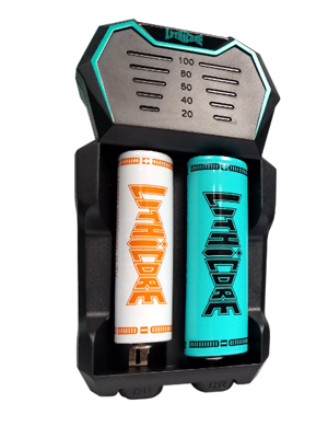 LITHICORE RDGE 2 BAY BATTERY CHARGER