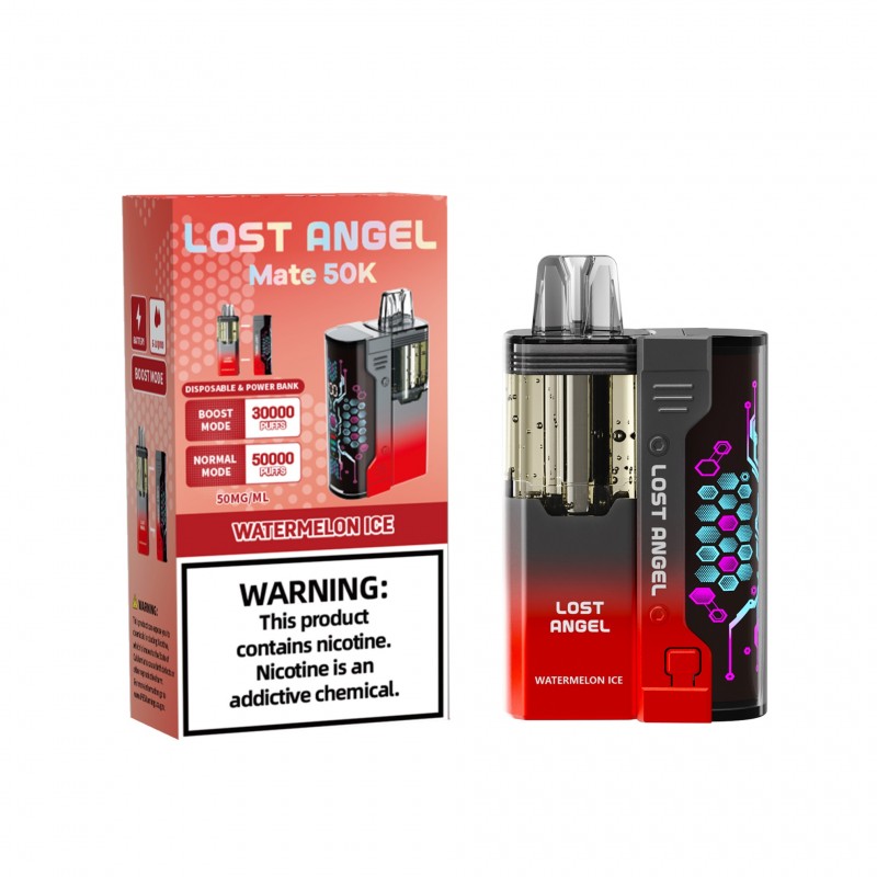 LOST ANGEL MATE 50K DISPOSABLE POD KIT BOX OF 5