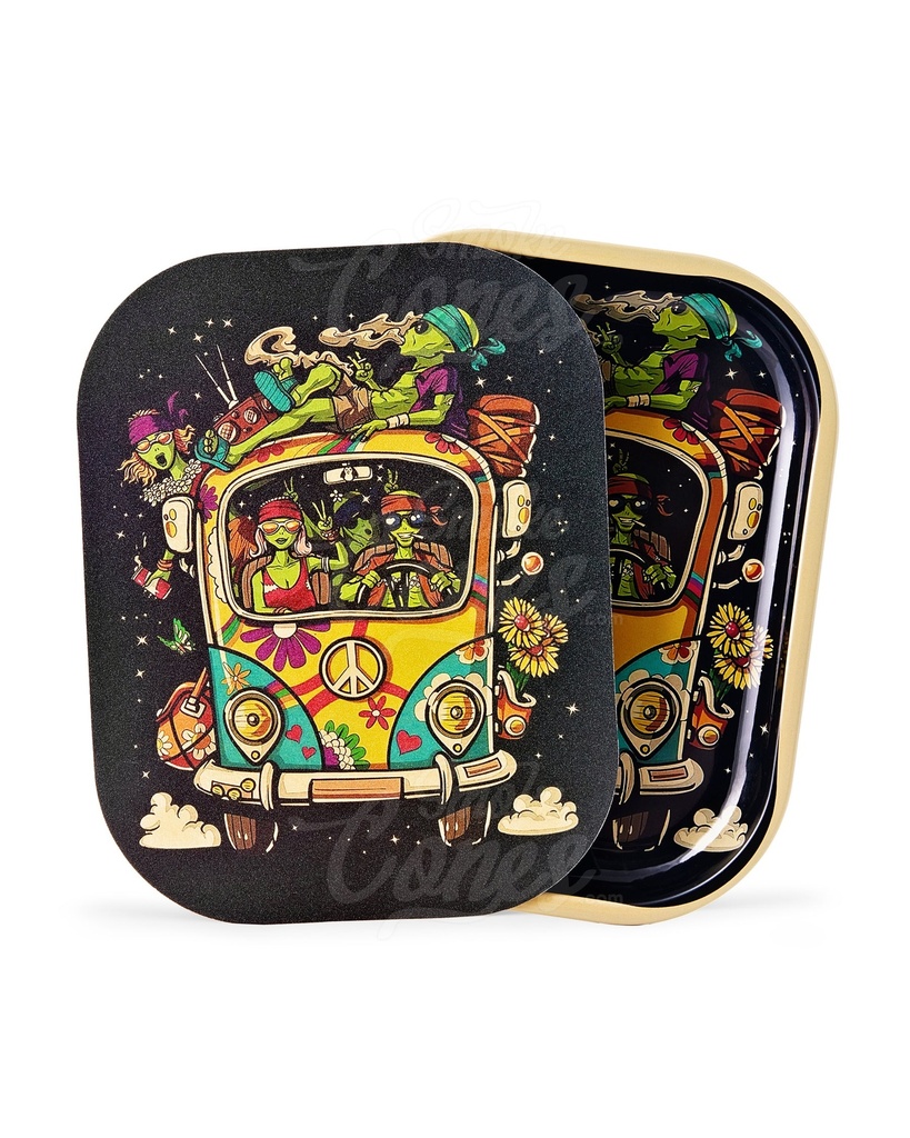 HIPSTER MINI 3D METAL TRAY W/ MAGNETIC COVER
