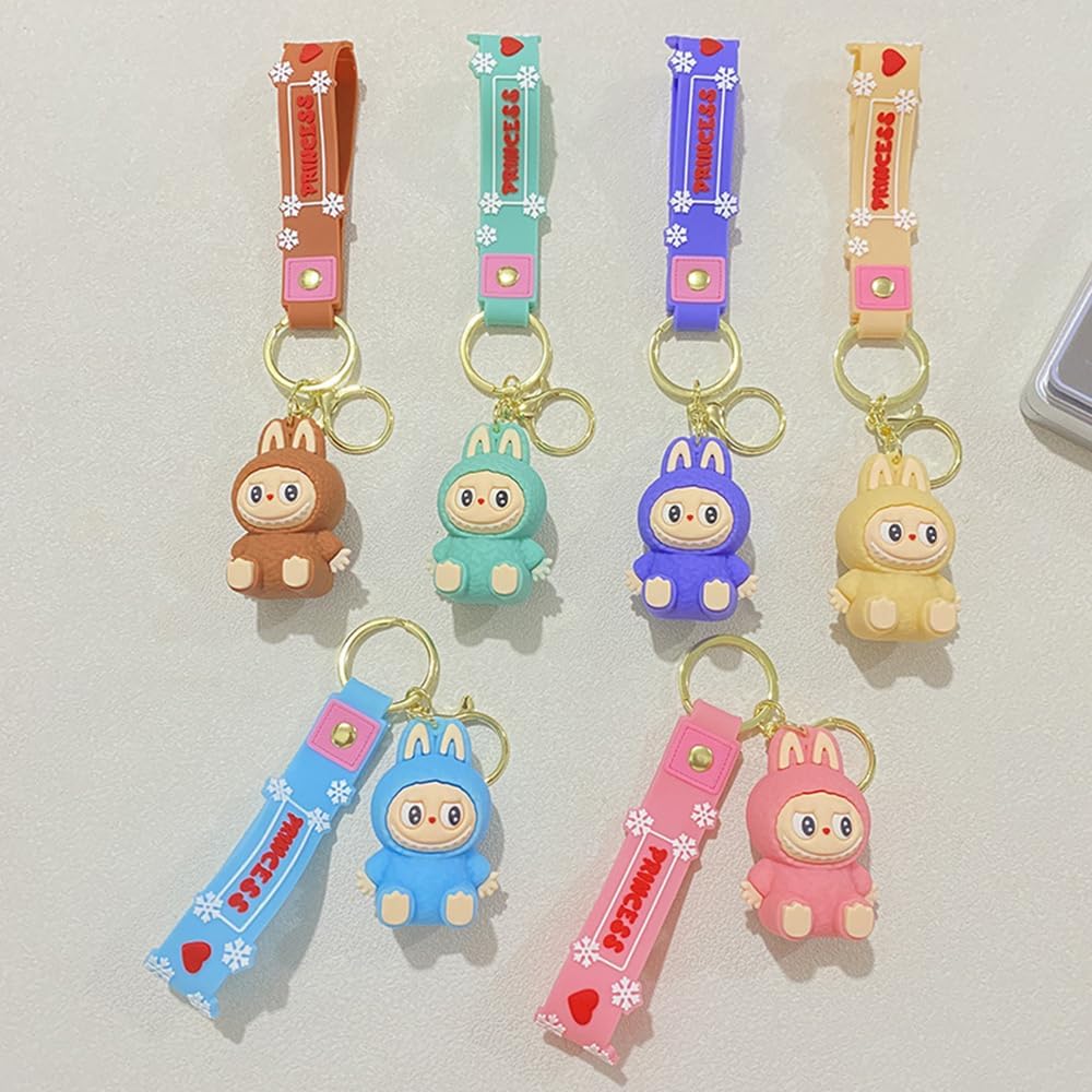 LABUBU TOY KEYCHAIN ASST