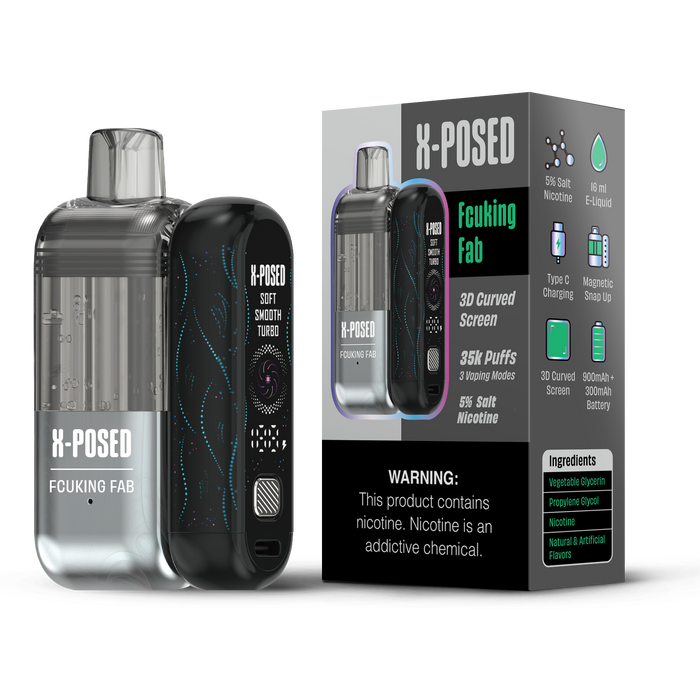 X-POSED 35K PUFFS KIT BOX OF 5