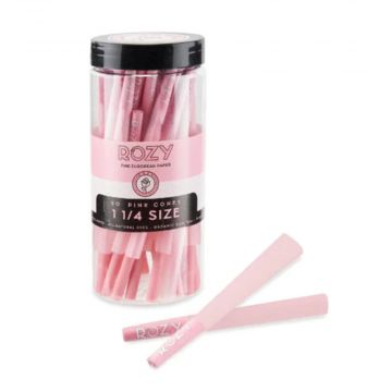 ROZY PINK KING SIZE CONES JAR OF 24