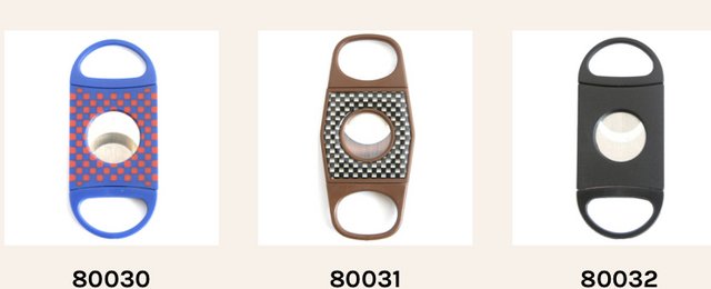 CIGAR CUTTER W/ASST BROWN&BLACK COLOR 24CT