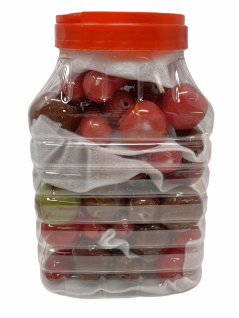 GLASS PIPE 4" 28CT JAR