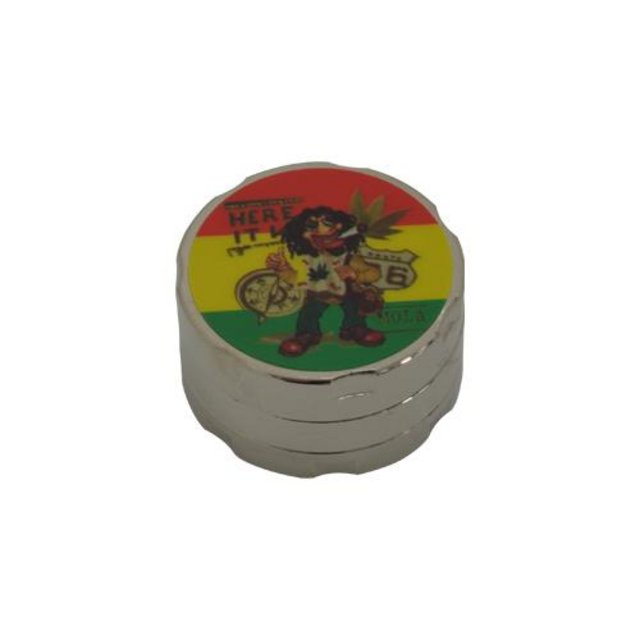GRINDER RASTA METAL MINI 2 PARTS GR045 BOX OF 24
