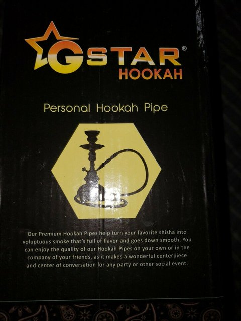 GSTAR DOUBLE HOSE HOOKAH ASSORTED COLORS #830414D