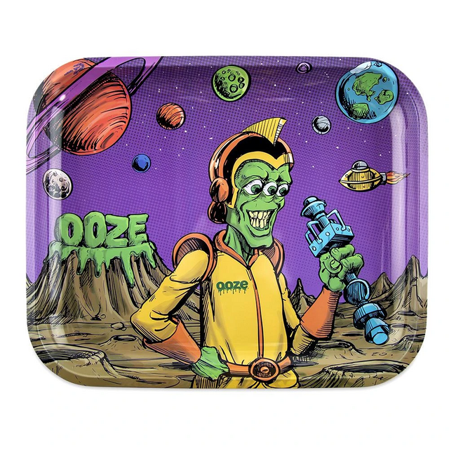 OOZE METAL ROLLING TRAY INVASION LARGE