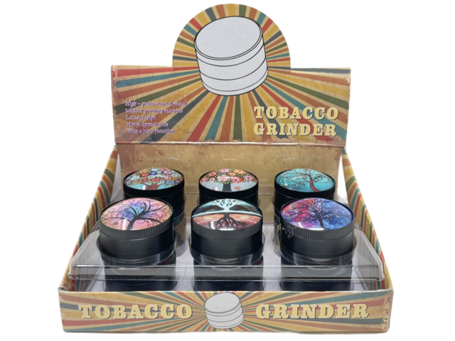TOBACCO GRINDER GRZ024SJ-7 BOX OF 12