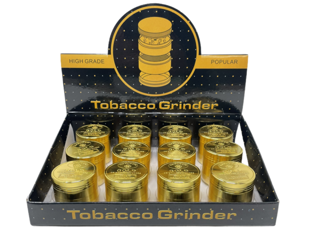 TOBACCO GRINDER GRZ071-4 BOX OF 12