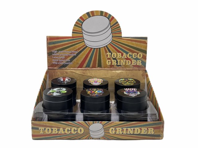 TOBACCO GRINDER GRZ524CP-3 BOX OF 12