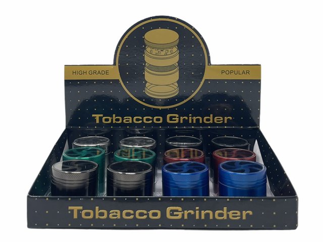 TOBACCO GRINDER GRZ840LK-4 BOX OF 12