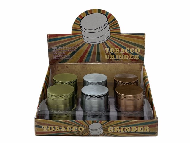 TOBACCO GRINDER GRZ852-01H BOX OF 12