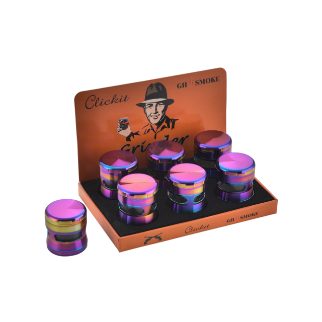 TOBACCO GRINDER MG-037 BOX OF 8