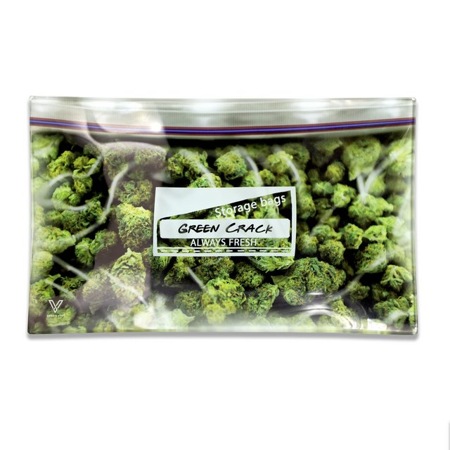 V SYNDICATE MEDIUM GLASS ROLLING TRAY POUND BAG-783515091052