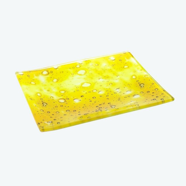 V SYNDICATE MEDIUM GLASS ROLLING TRAY SLAB DAB 