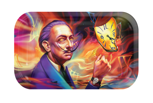 V SYNDICATE METAL ROLLING TRAY MEDIUM DALIRIOUS