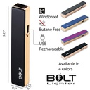 BOLT LIGHTER 61473 BLUE