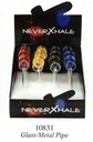 NEVER XHALE PIPE BOX OF 12 #10831