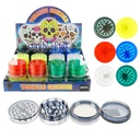 PLASTIC GRINDER 50MM 4 PARTS GR044-4 BOX OF 24