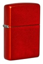 ZIPPO LIGHTER REGULAR METALIC RED 49475