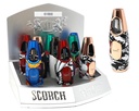 SCORCH TORCH LIGHTER EASY HAND HELD TURBO ASSORTED COLOR 9CT