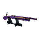 HIPSTER SHOTGUN STYLE GLASS WATER PIPE ASST COLORS