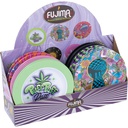 FUJIMA 5.4IN TIN ASHTRAY ASSORTED BOX OF 24