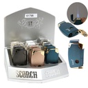 SCORCH TORCH LIGHTER CLASSIC DOUBLE TORCH ASST COLORS 12CT